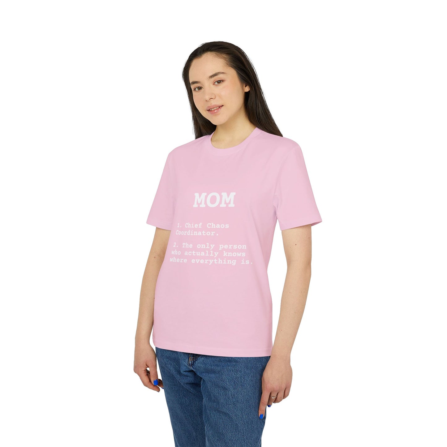 Camiseta prémium "El diccionario de mamá" – Edición de supervivencia
