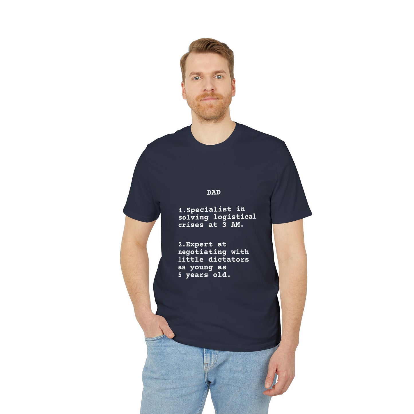 Camiseta premium "Diccionario de papá" – Edición supervivencia