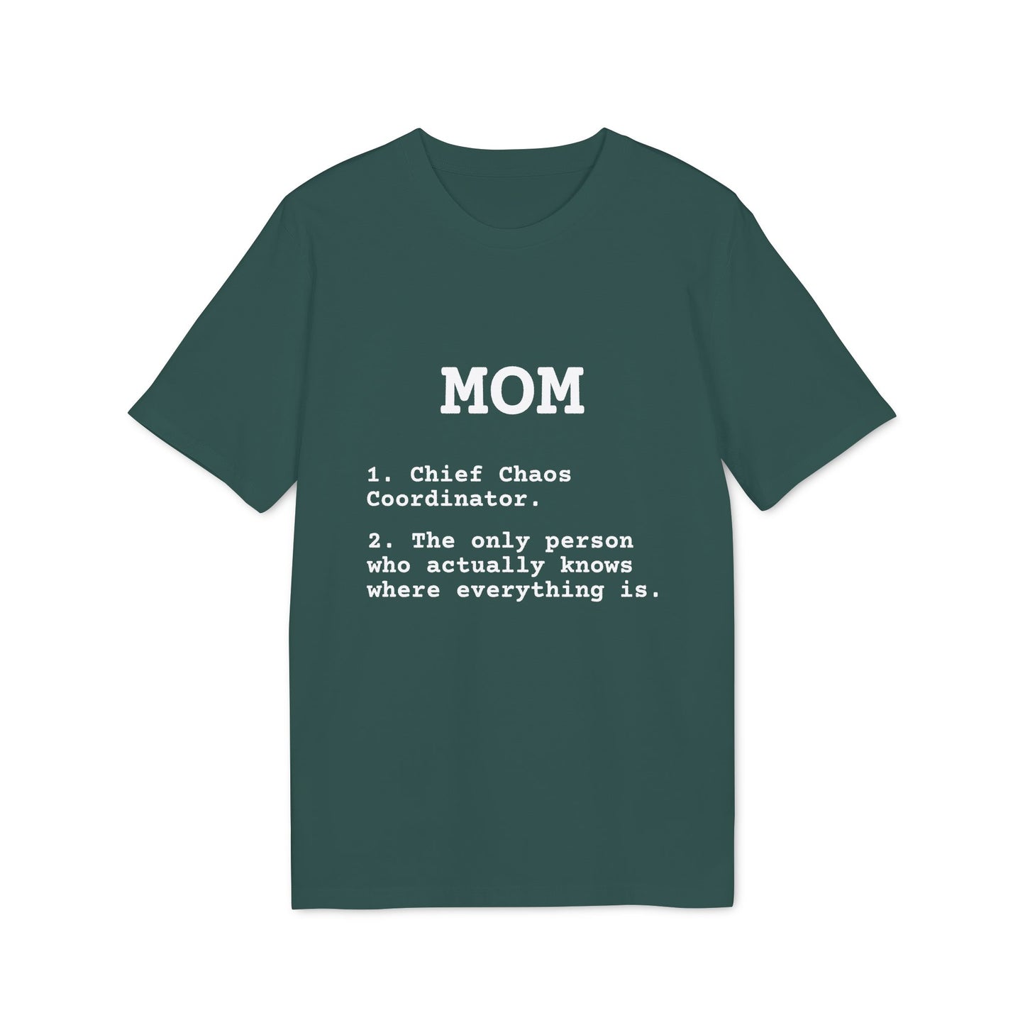 Camiseta prémium "El diccionario de mamá" – Edición de supervivencia