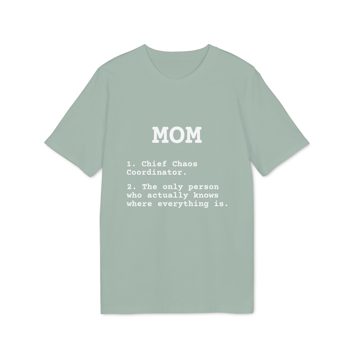 Camiseta prémium "El diccionario de mamá" – Edición de supervivencia