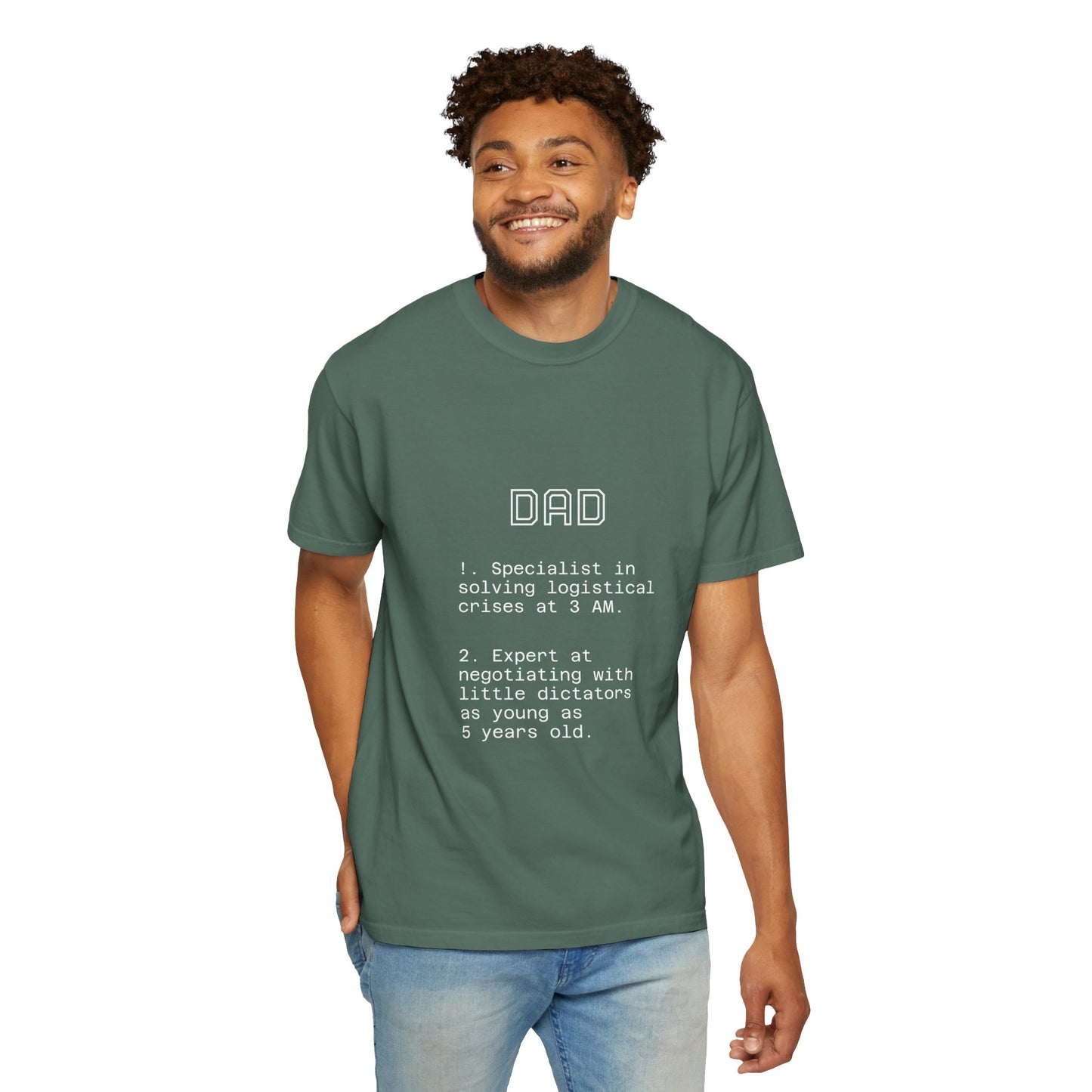 Funny 'Dad Definition' T-Shirt | 3 AM Crises Specialist | Father's Day & New Dad Gift