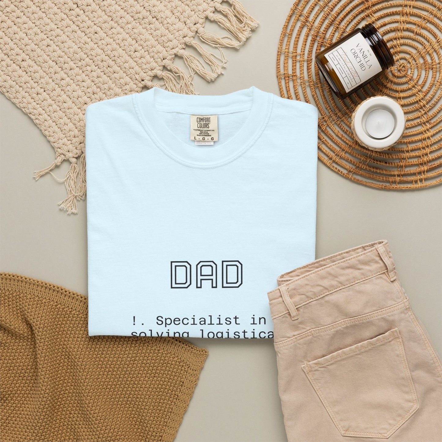 Funny 'Dad Definition' T-Shirt | 3 AM Crises Specialist | Father's Day & New Dad Gift