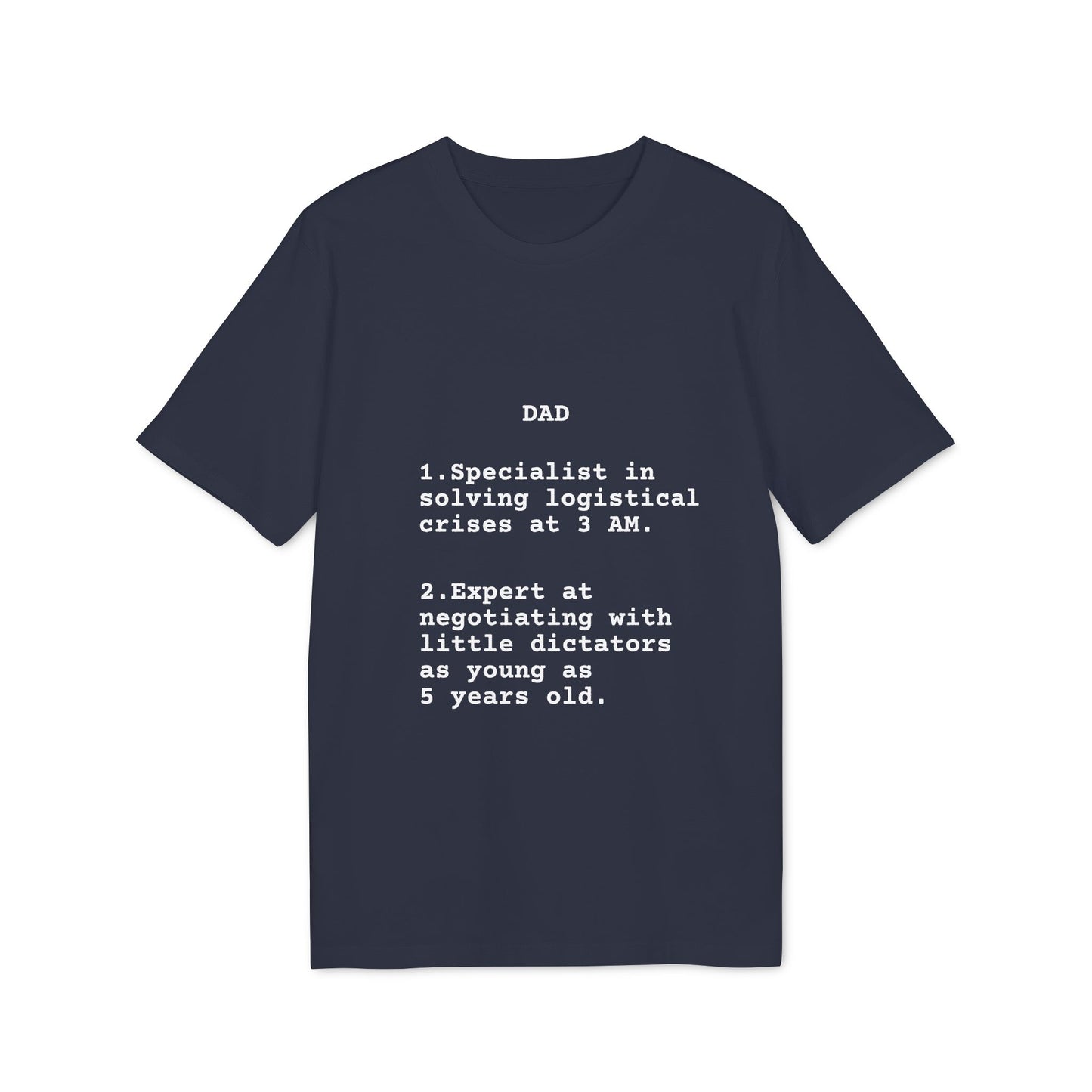 Camiseta premium "Diccionario de papá" – Edición supervivencia