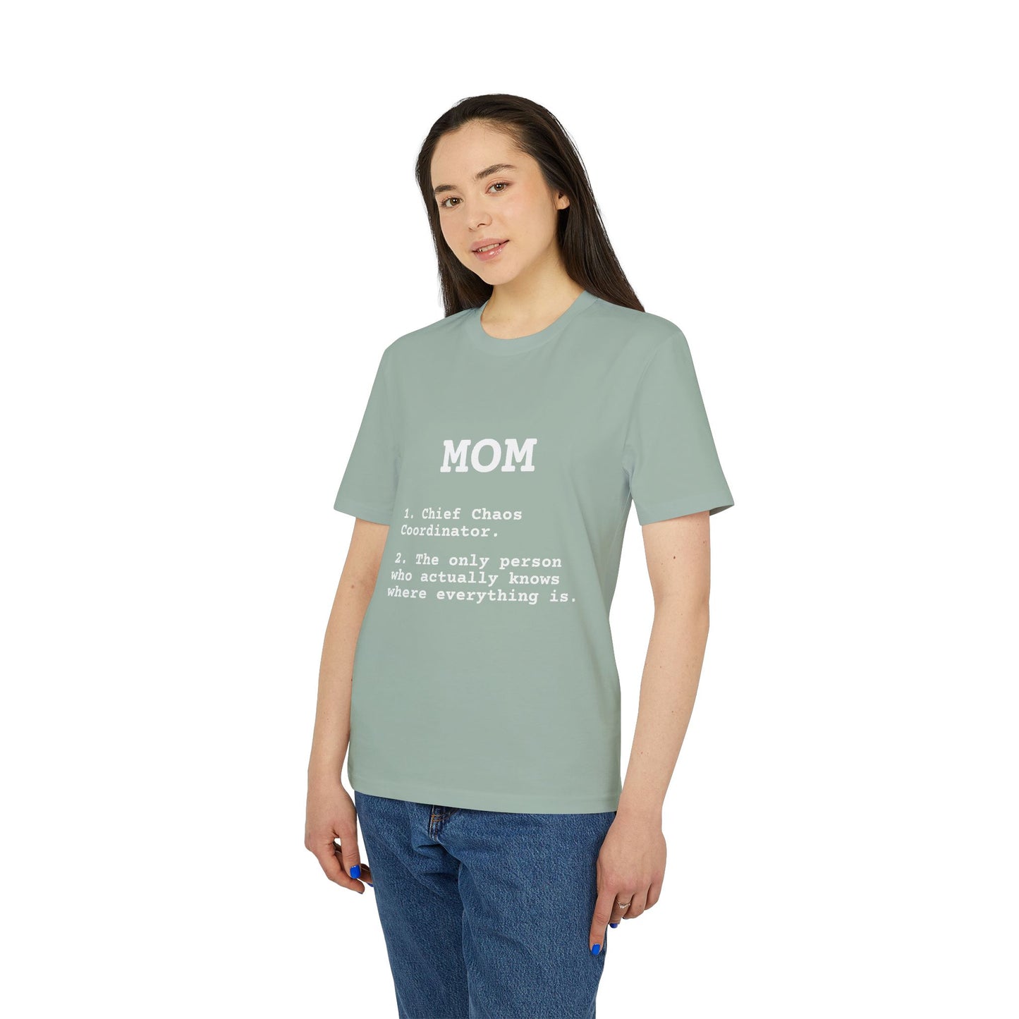 Camiseta prémium "El diccionario de mamá" – Edición de supervivencia