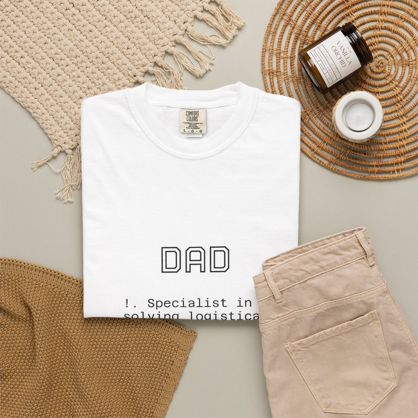 Funny 'Dad Definition' T-Shirt | 3 AM Crises Specialist | Father's Day & New Dad Gift