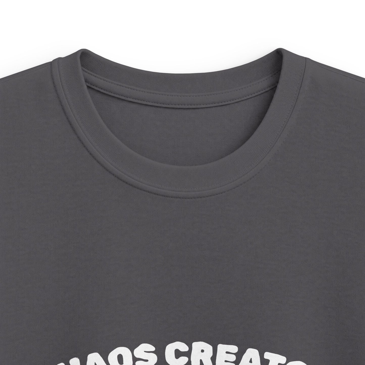 Funny 'Chaos Creator' Kids T-Shirt | See Mom for Management Issues Slogan Tee