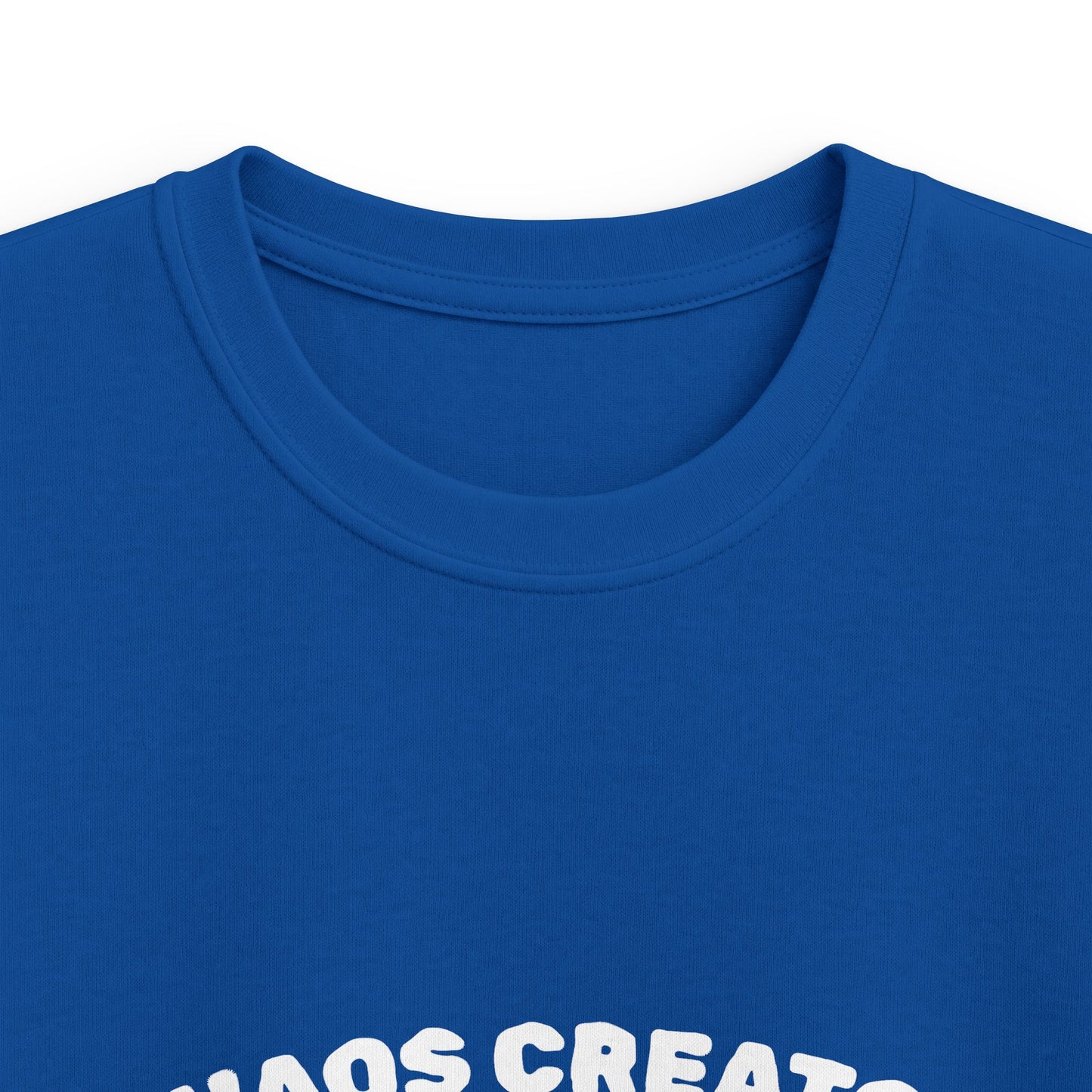Funny 'Chaos Creator' Kids T-Shirt | See Mom for Management Issues Slogan Tee