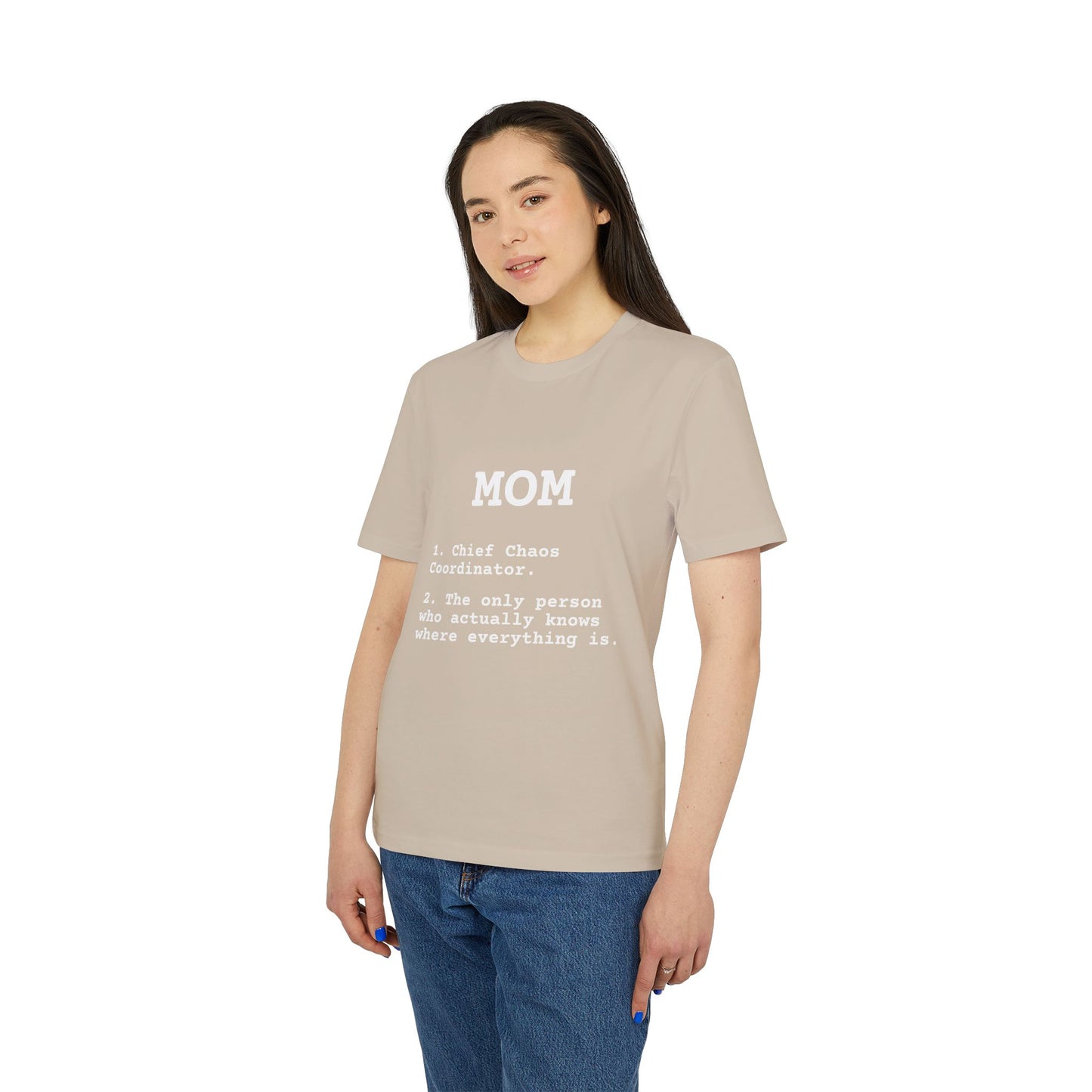 Camiseta prémium "El diccionario de mamá" – Edición de supervivencia