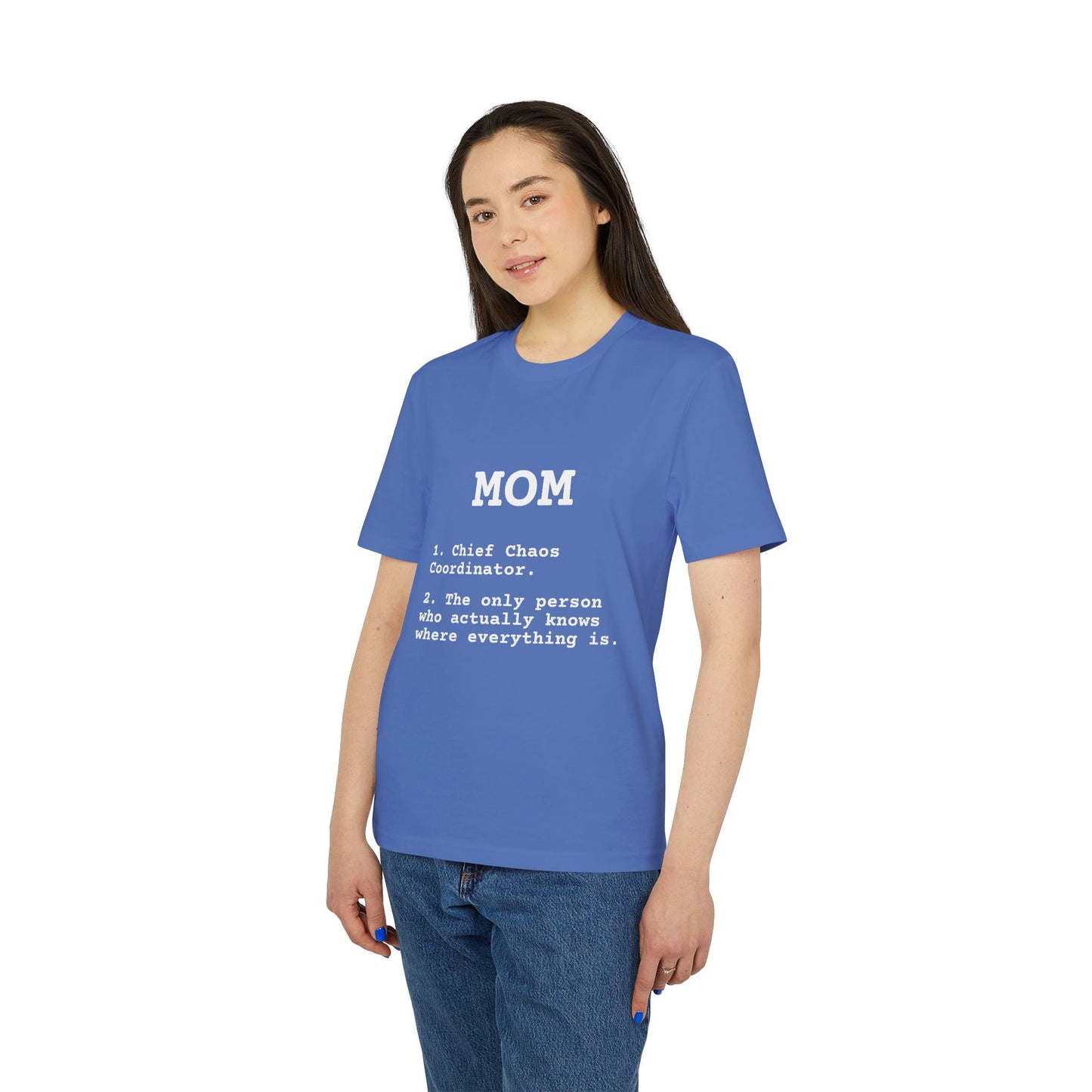 Camiseta prémium "El diccionario de mamá" – Edición de supervivencia