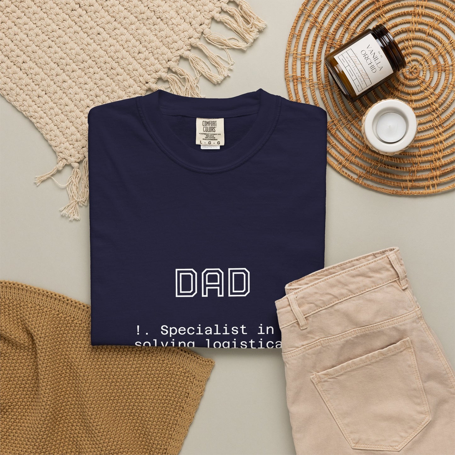 Funny 'Dad Definition' T-Shirt | 3 AM Crises Specialist | Father's Day & New Dad Gift