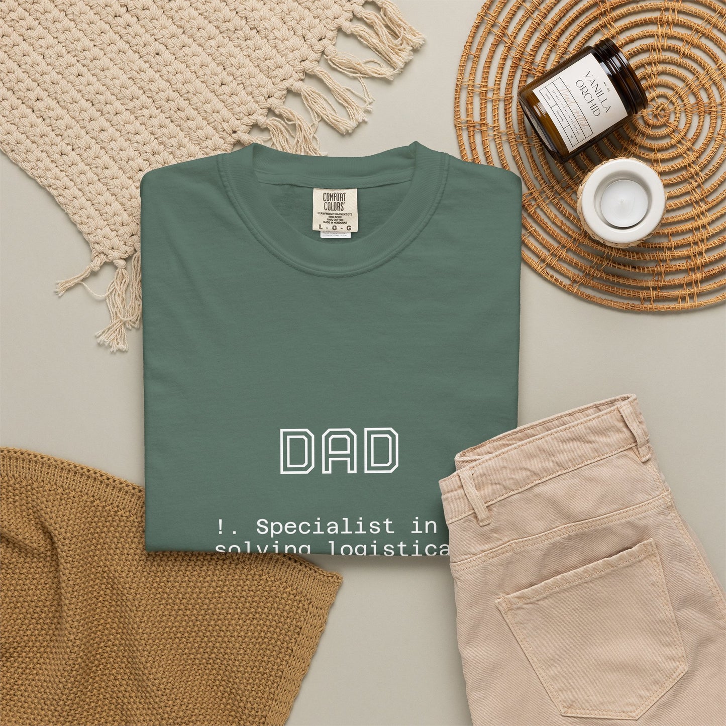Funny 'Dad Definition' T-Shirt | 3 AM Crises Specialist | Father's Day & New Dad Gift