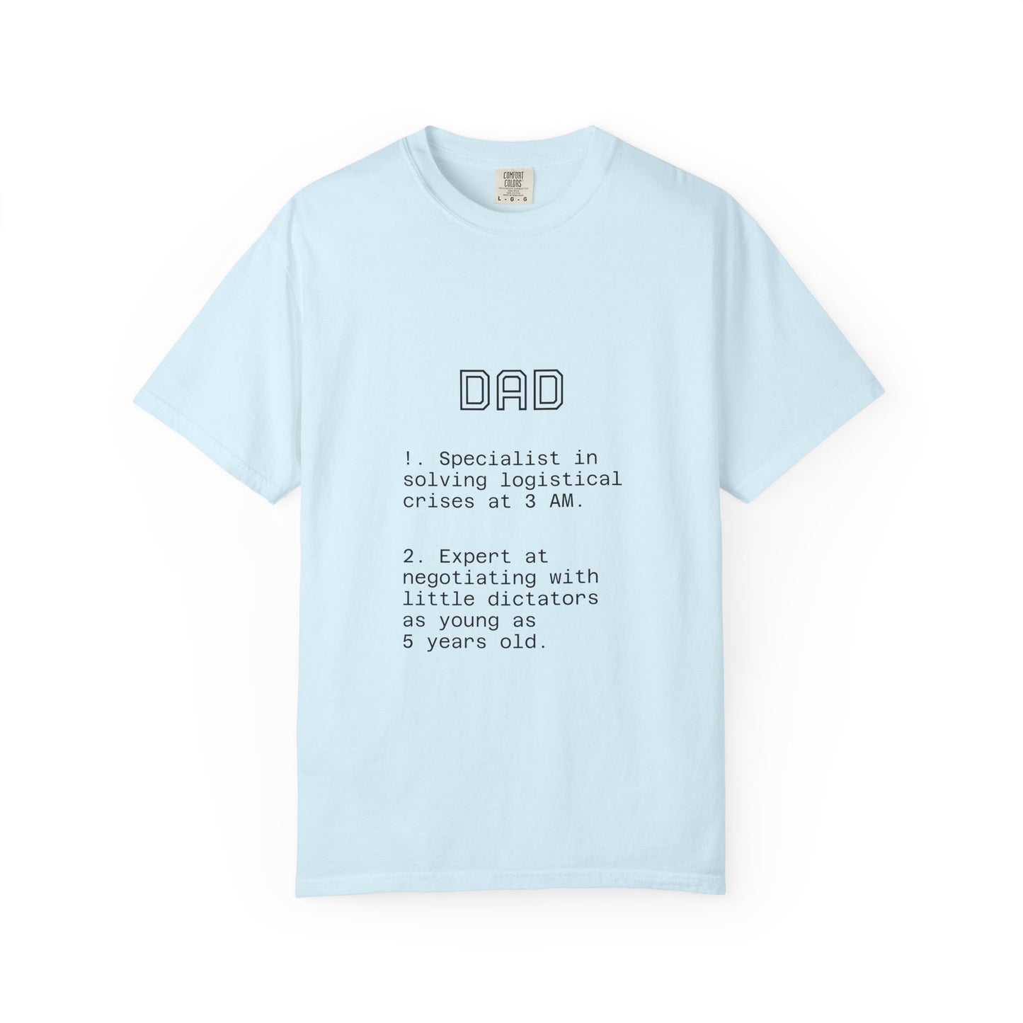 Funny 'Dad Definition' T-Shirt | 3 AM Crises Specialist | Father's Day & New Dad Gift