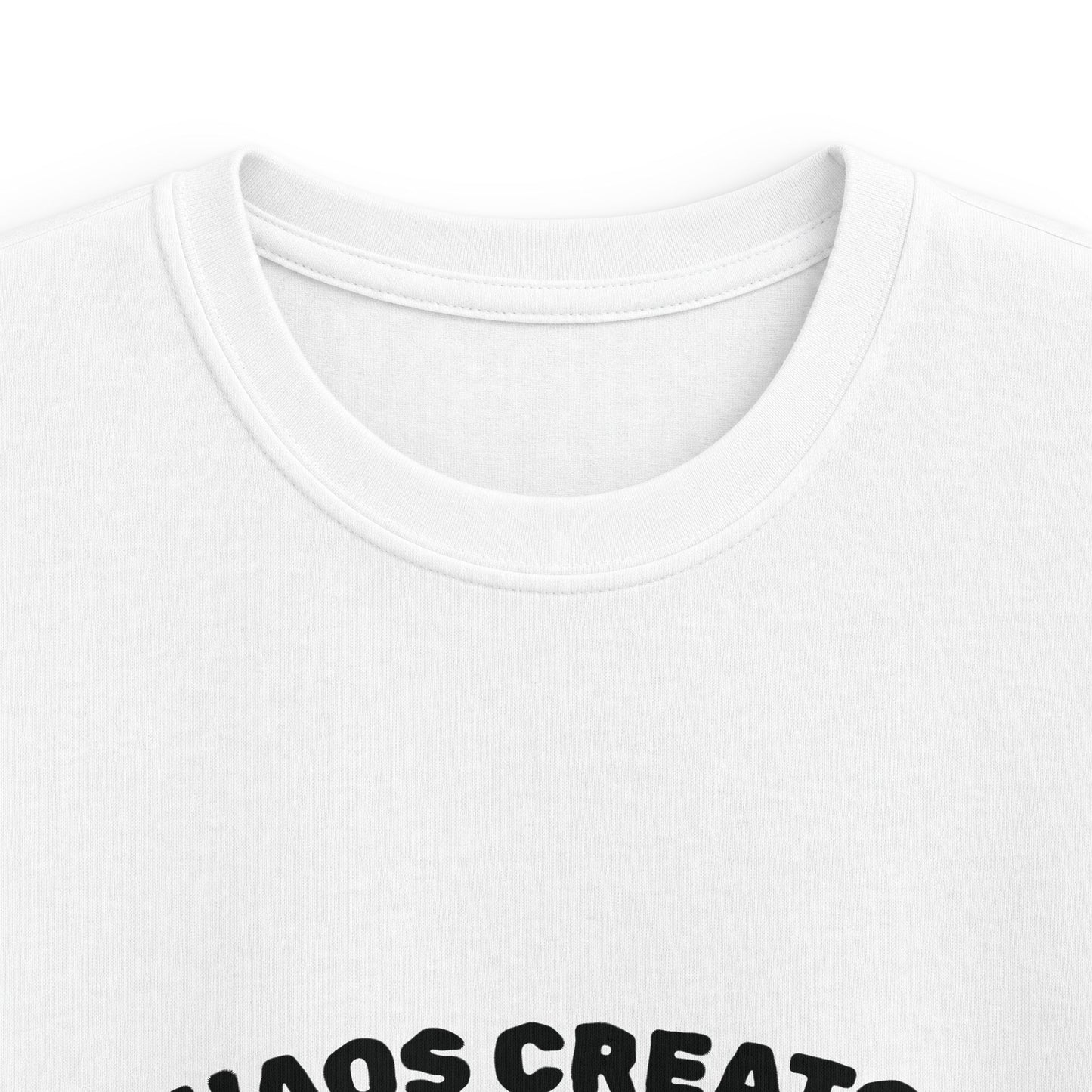 Funny 'Chaos Creator' Kids T-Shirt | See Mom for Management Issues Slogan Tee