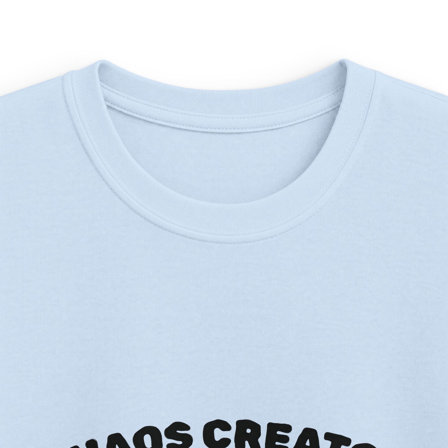 Funny 'Chaos Creator' Kids T-Shirt | See Mom for Management Issues Slogan Tee