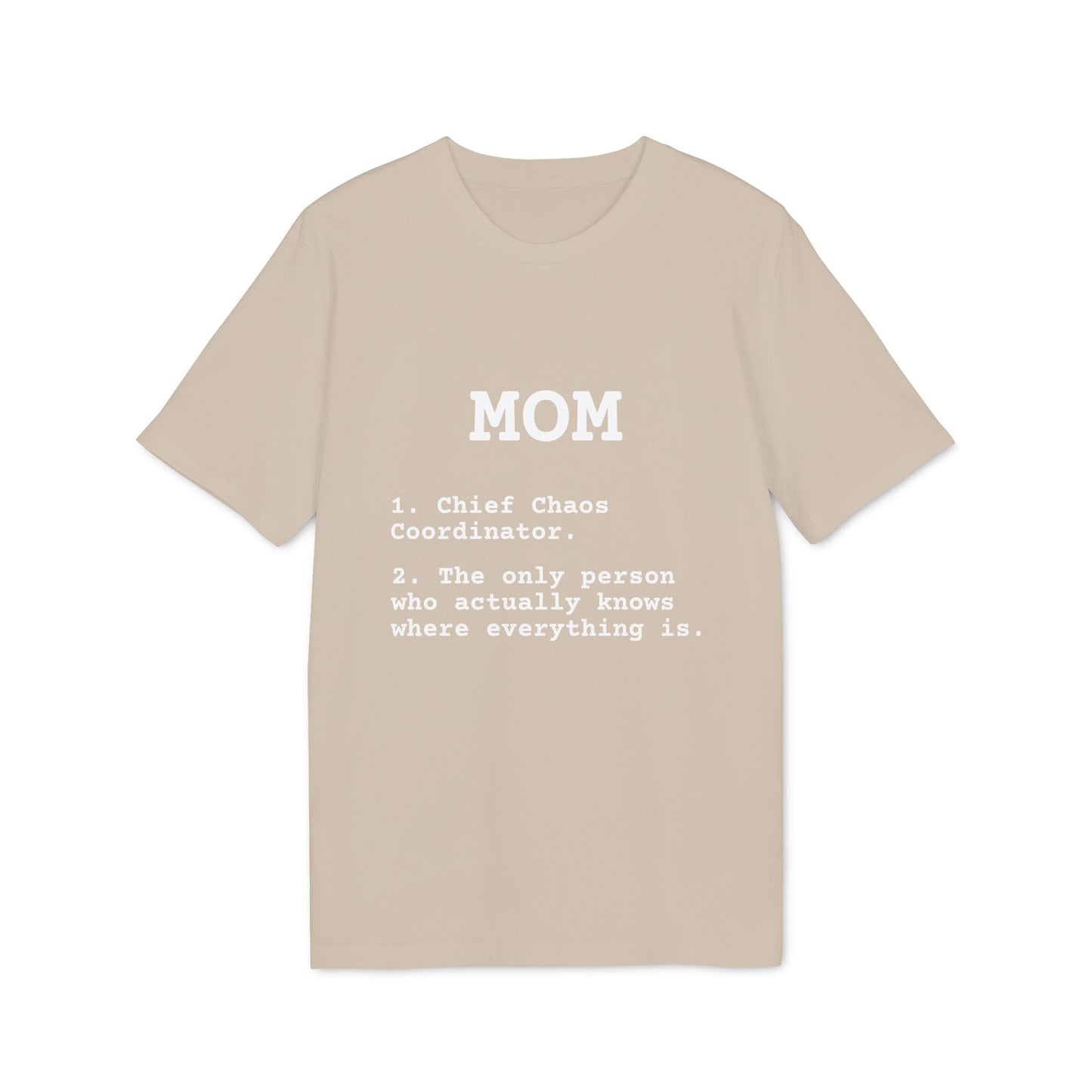 Camiseta prémium "El diccionario de mamá" – Edición de supervivencia