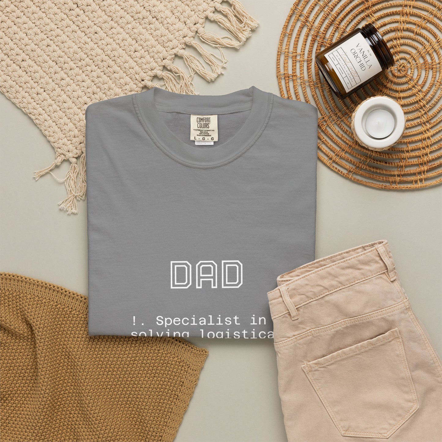 Funny 'Dad Definition' T-Shirt | 3 AM Crises Specialist | Father's Day & New Dad Gift