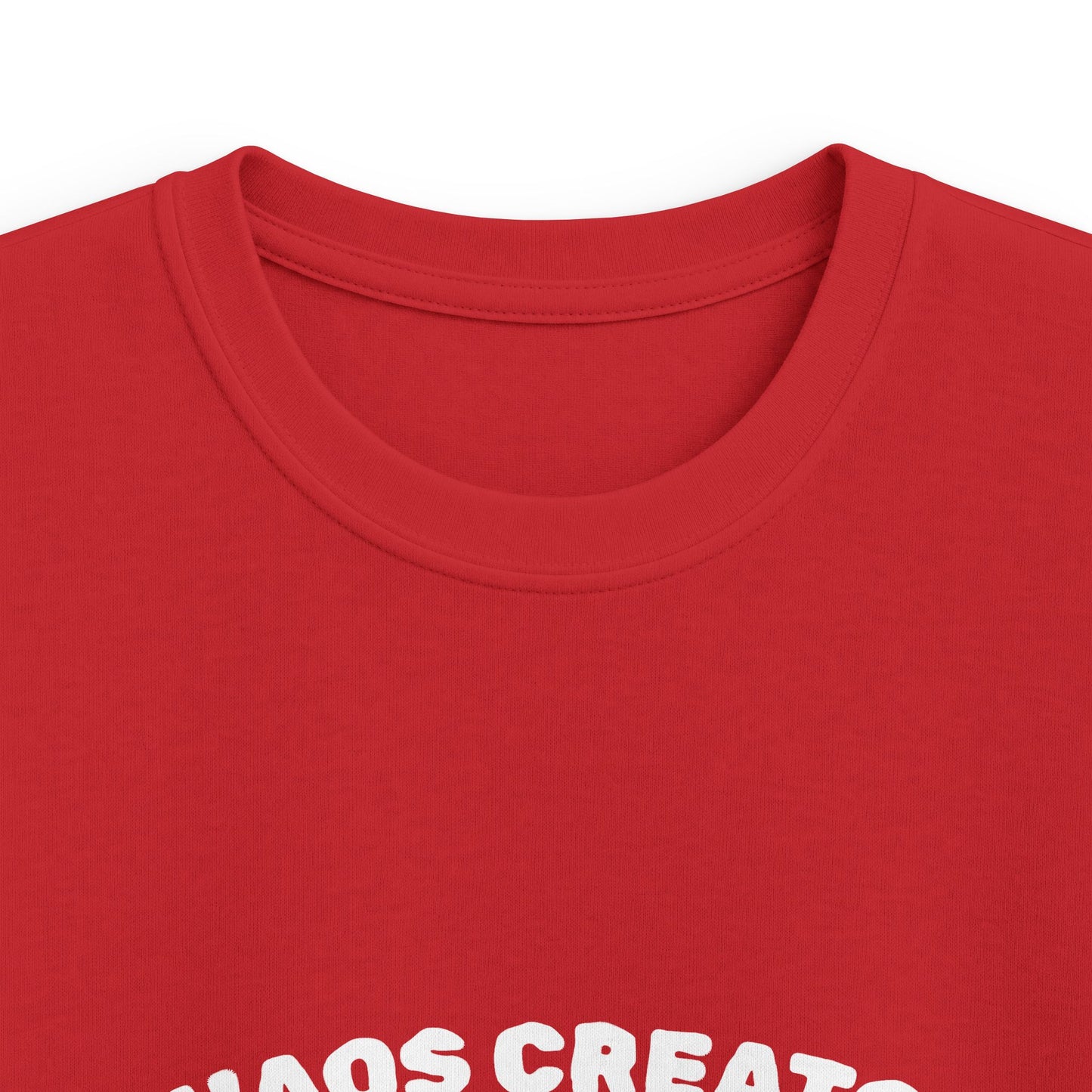 Funny 'Chaos Creator' Kids T-Shirt | See Mom for Management Issues Slogan Tee