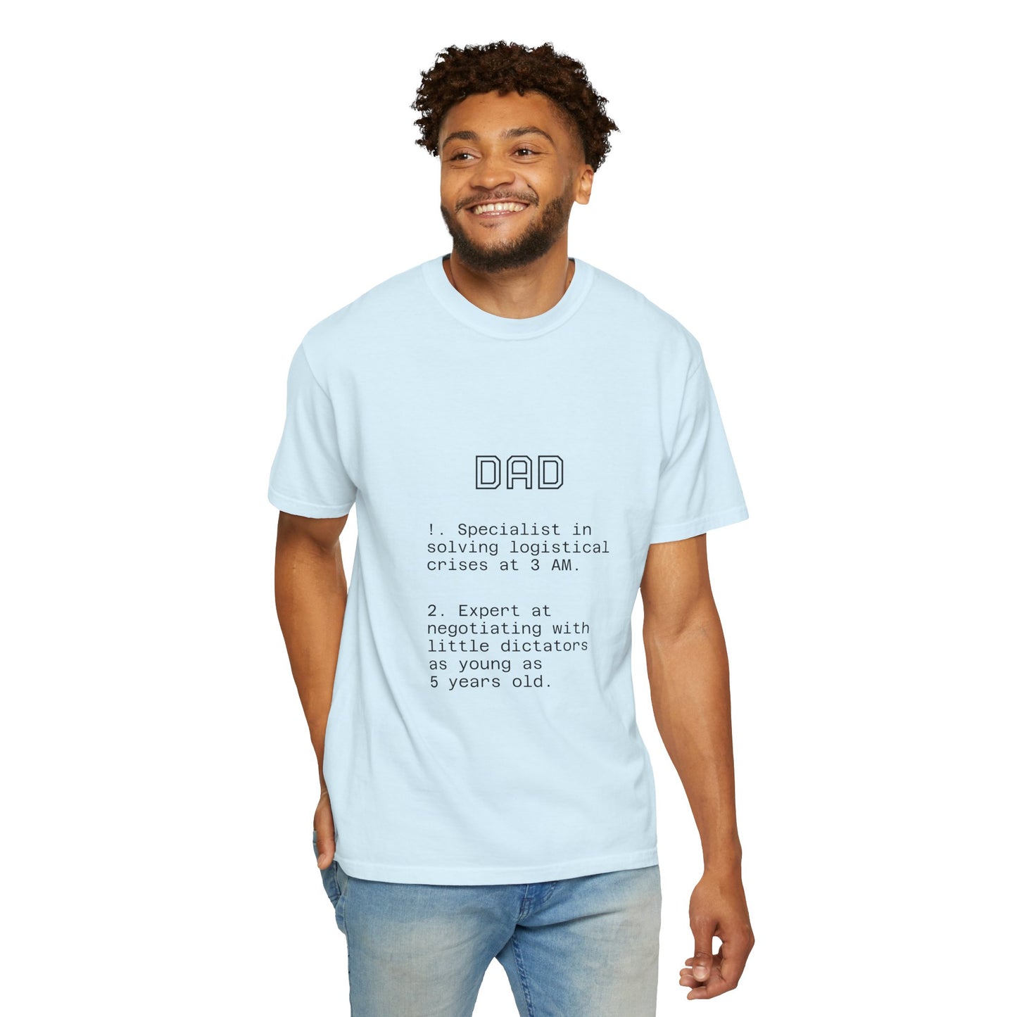 Funny 'Dad Definition' T-Shirt | 3 AM Crises Specialist | Father's Day & New Dad Gift