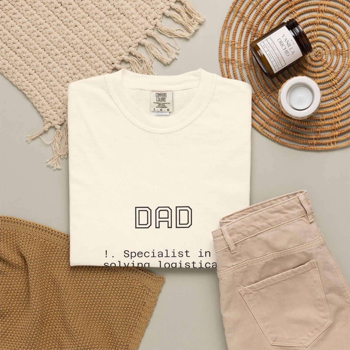 Funny 'Dad Definition' T-Shirt | 3 AM Crises Specialist | Father's Day & New Dad Gift