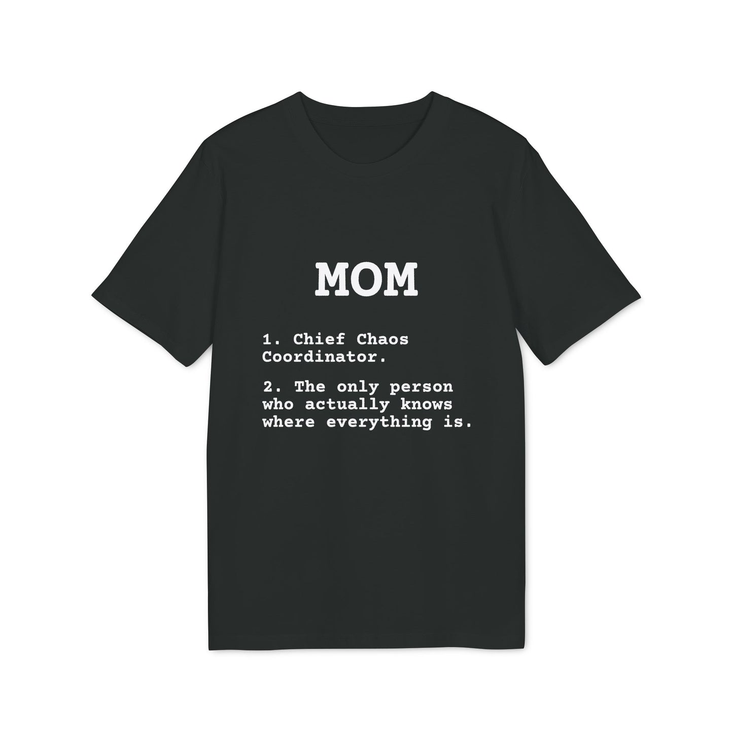 Camiseta prémium "El diccionario de mamá" – Edición de supervivencia
