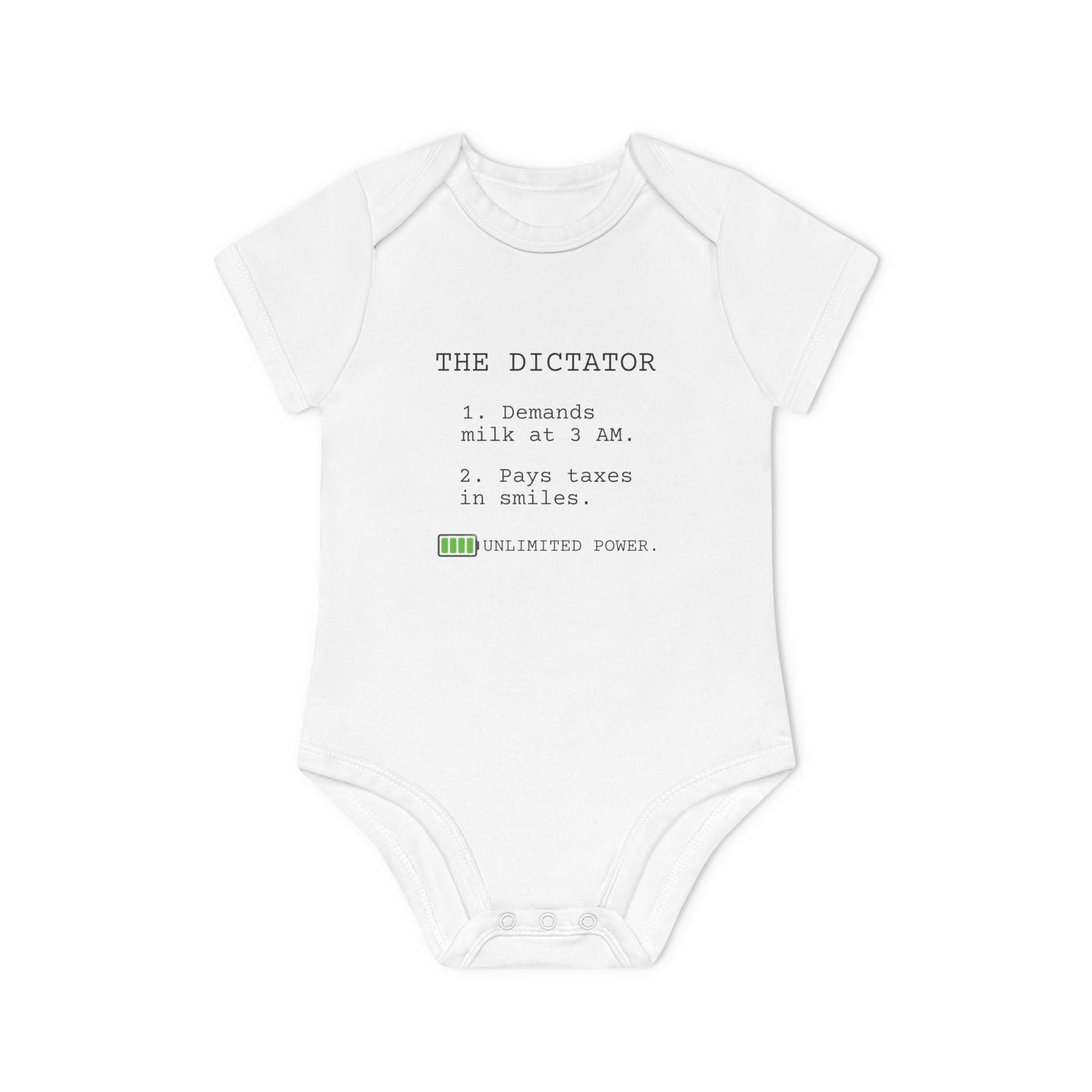 Body de Bebé e T-shirt Premium "O Ditador" – Edição Família