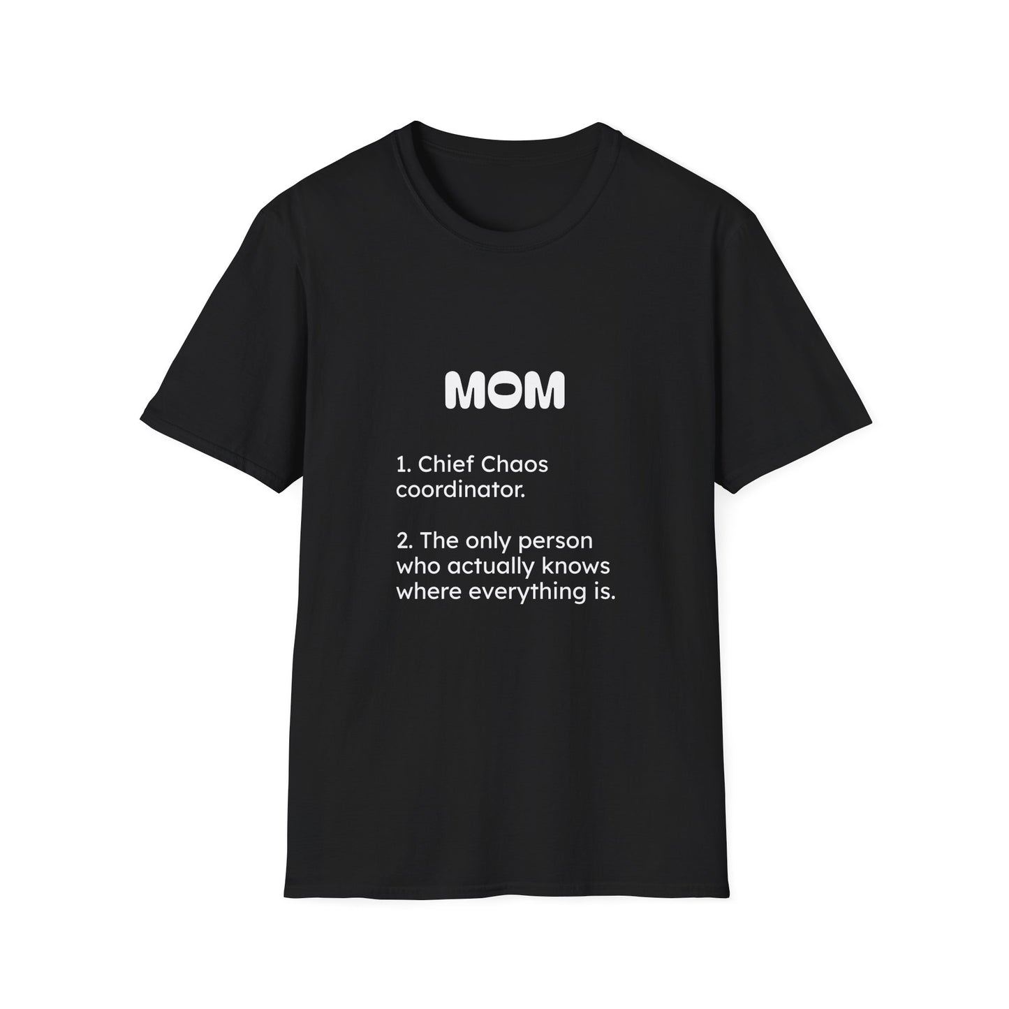 Funny 'Mom Definition' Heavyweight Tee | Chief Chaos Coordinator T-Shirt | Relatable Mother's Day & New Mom Gift